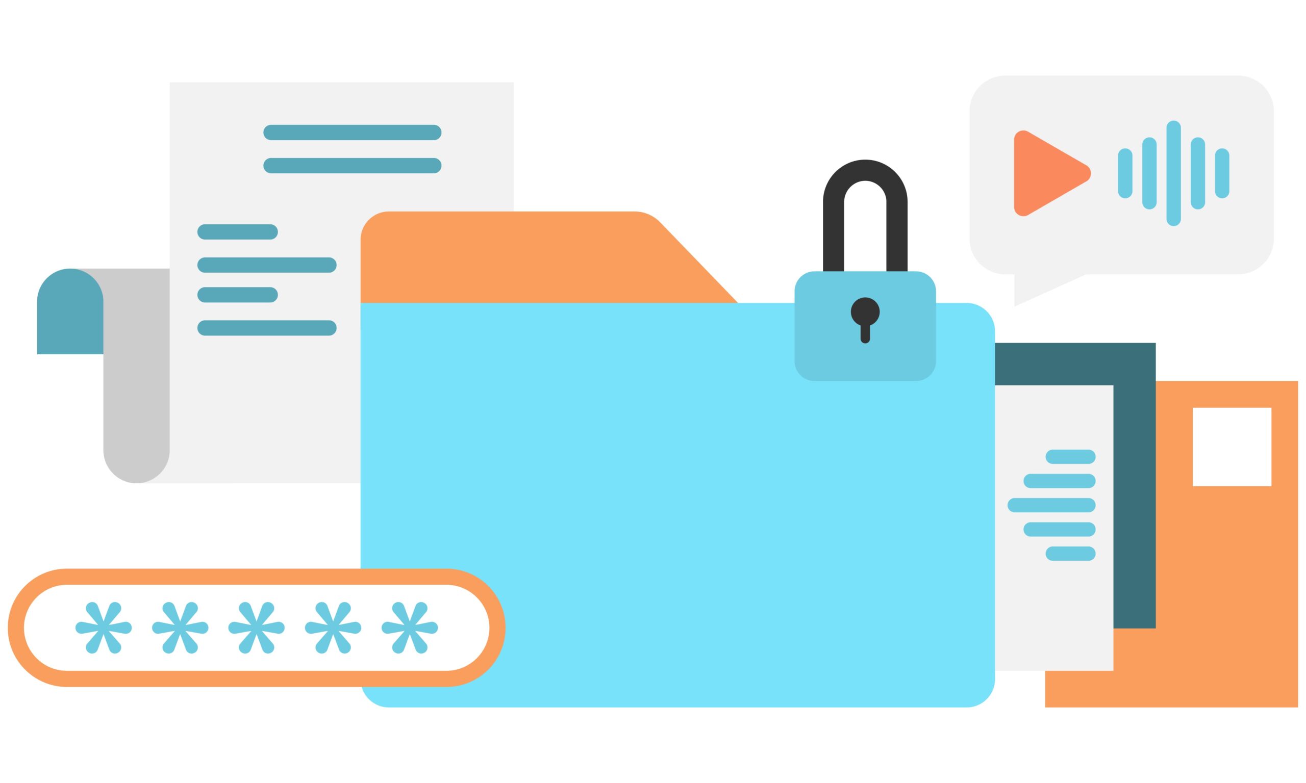 proteggere cartella con password